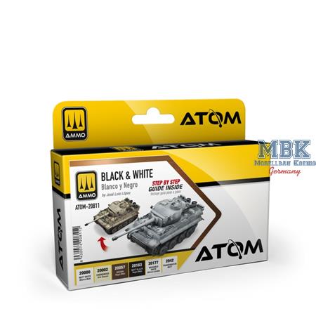 ATOM Black & White Technique Set