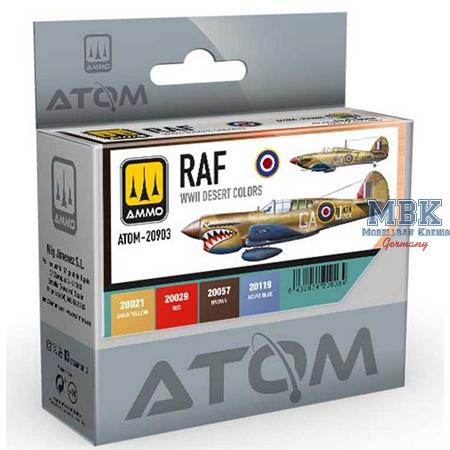 ATOM RAF WWII Desert Colors Set