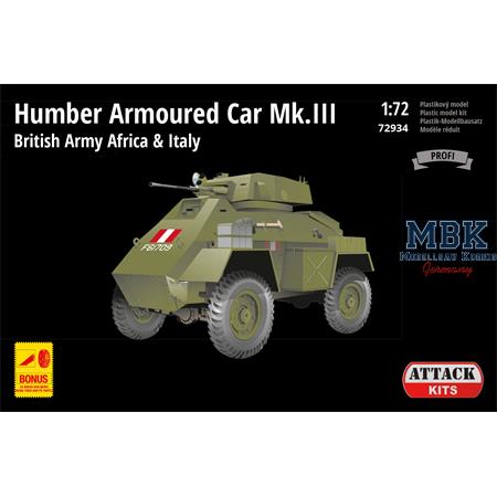 Humber Armoured Car Mk. III in Africa + Italy