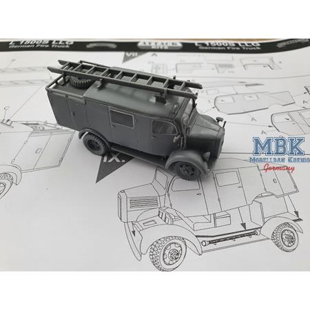 Mercedes-Benz L1500S LLG German Fire Truck