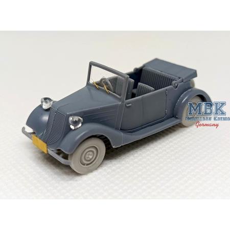 Tatra 57 Army Cabrio Short Czech + Slowak Profi