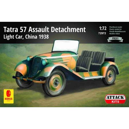 Tatra 57 Assault Detachment light car, China 1938