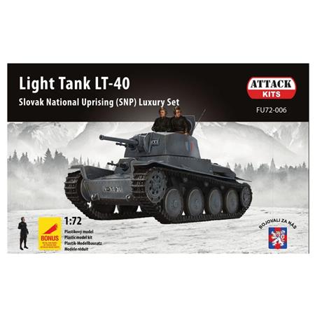Light Tank LT-40 Slovak Uprising luxury set 1/72