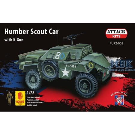 Humber Scout Car with K-Gun + Bonus Parts
