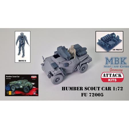 Humber Scout Car with K-Gun + Bonus Parts