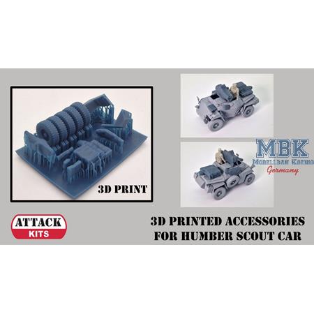 Humber Scout Car with K-Gun + Bonus Parts