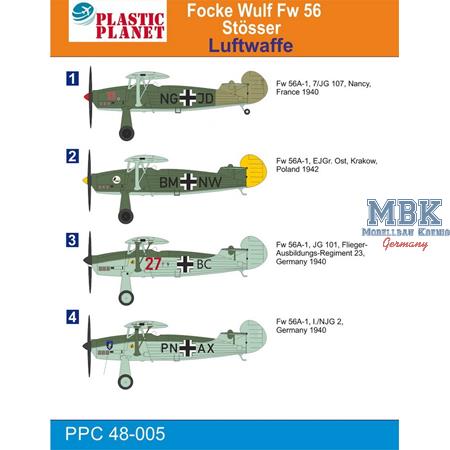 Focke-Wulf Fw-56 "Stösser" Luftwaffe