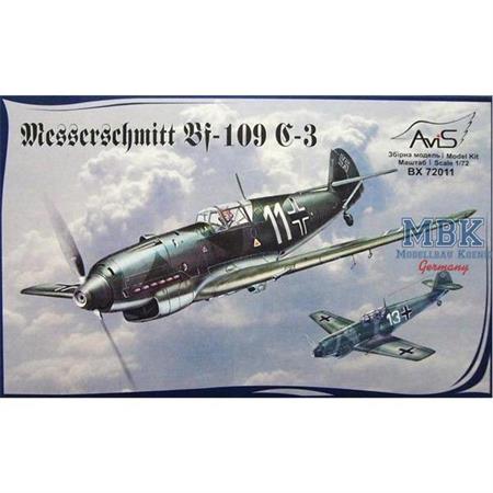 Me Bf-109 C-3 WWII German fighter