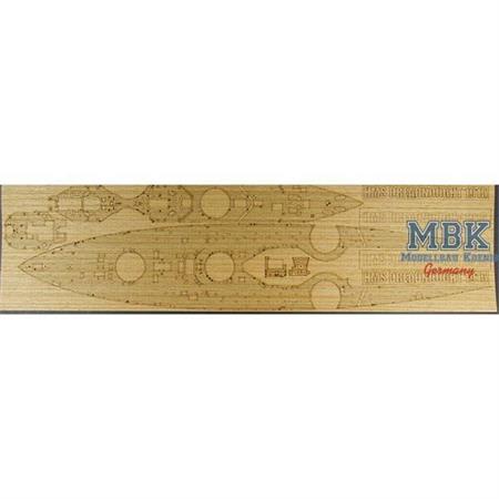 HMS Dreadnought 1915 Wooden Deck