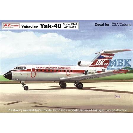 Yakovlev Yak-40 CSA/ Cubana