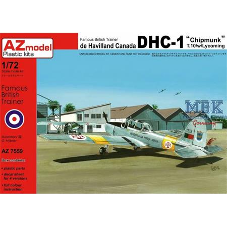 DHC-1 Chipmunk T.10 with Lycoming engine