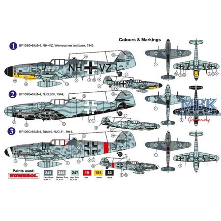 Messerschmitt Bf 109G-6/ U/ N4 with FuG 350 Naxos