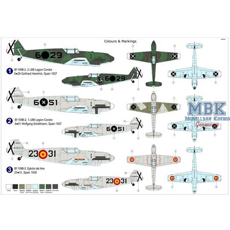 Messerschmitt Bf 109B "Berta Over Spain"