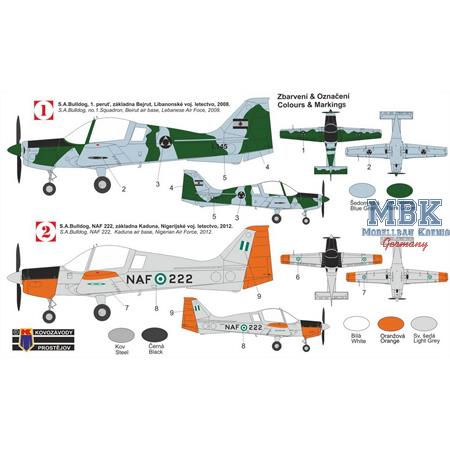 Scottish-Aviation Bulldog "Lebanon / Nigeria"