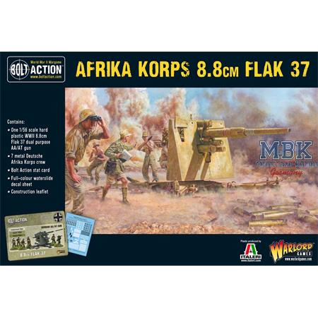 Bolt Action: Afrika Korps 8.8cm Flak 37