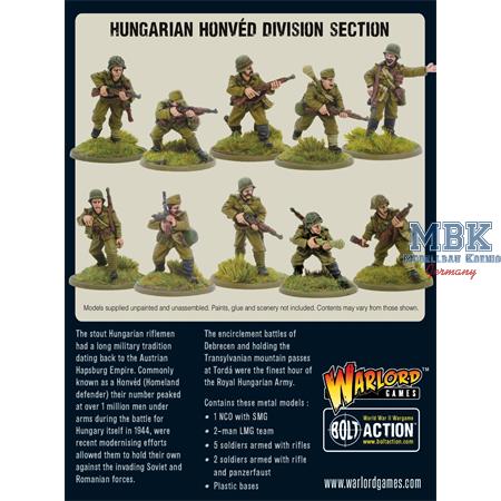 Bolt Action: Hungarian Honved Division section