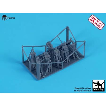 1/144 Airport ground staff (20 figures)