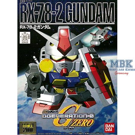 SD BB200 RX-78-2 Gundam 8 cm