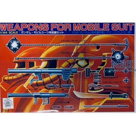 NG Weapons for Mobile Suit