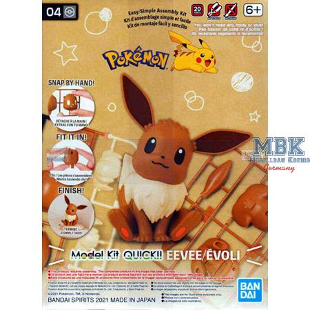 #04 Evoli / Eevee Pokemon