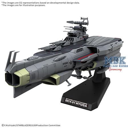 EFCF Hyuga Class Battlecarrier DCV-01 HYUGA 1:1000