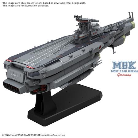EFCF Hyuga Class Battlecarrier DCV-01 HYUGA 1:1000