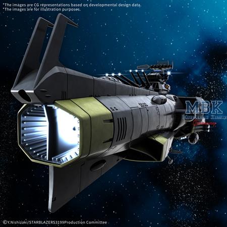 EFCF Hyuga Class Battlecarrier DCV-01 HYUGA 1:1000