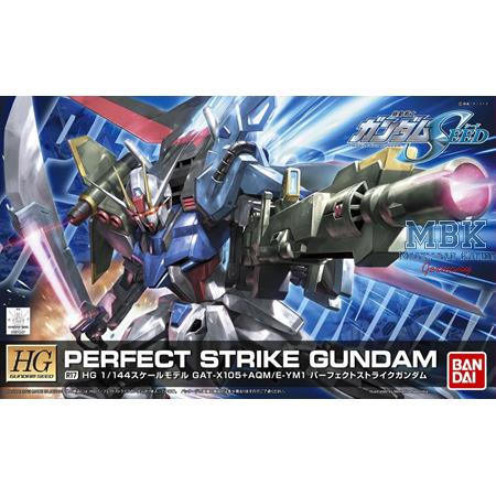 HG GAT-X105+AQM/E-YM1 Perfect Strike Gundam 14 cm