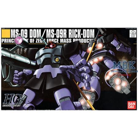 HG MS-09 Dom / MS-09R Rick-Dom 14 cm