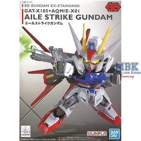 SD GAT-X105 + AQM/E-X01 Aile Strike 8 cm