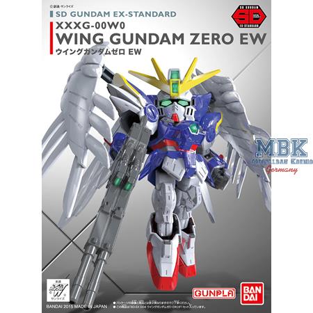 SD XXXG-00W0 Wing Gundam Zero EW 8 cm
