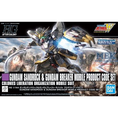 HG XXXG-01SR Gundam Sandrock 14 cm
