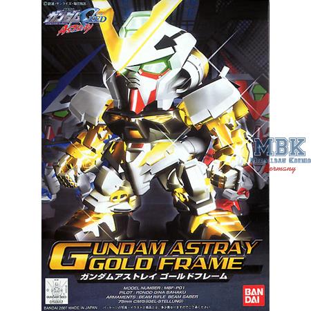 SD Gundam Astray Gold Frame 8 cm