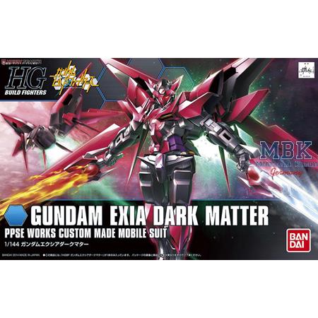 HG Gundam Exia Dark Matter 14 cm