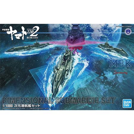 SBS Yamato: Dimensional Submarine Set 1:1000