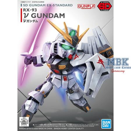 SD RX-93 Nu Gundam 8 cm
