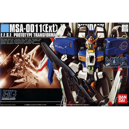 HG MSA-0011 (Ext) Ex-S Gundam 14 cm