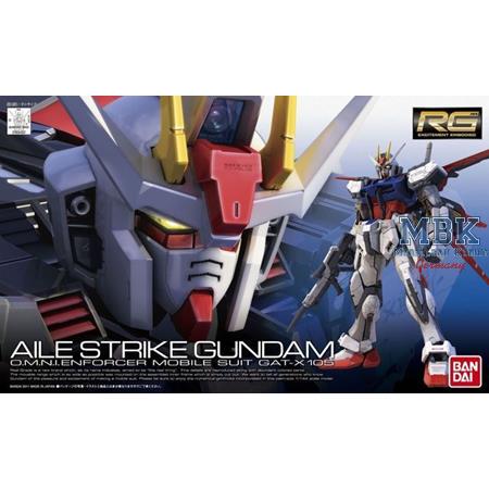 RG GAT-X105 Aile Strike Gundam 14 cm