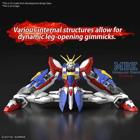 RG GF13-017NJ II God Gundam 14 cm