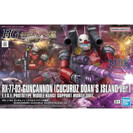 HG RX-77-02 Guncannon (Cucuruz Doan's Isld.) 14 cm