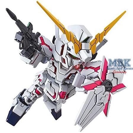 SD RX-0 Unicorn Gundam (Destroy Mode) 8 cm