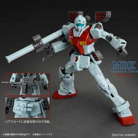 HG RGM-79 GM (Shoulder Cannon/Missile Pod) 14 cm