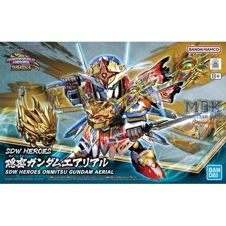 SDW Heroes Onmitsu Gundam Aerial 8 cm