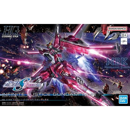 HG ZGMF-X191M2 Infinite Justice Gundam T. II 14 cm