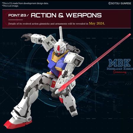 RG RX-78-2 Gundam Ver.2.0 14 cm