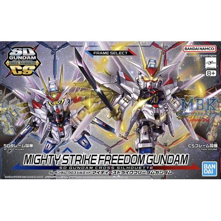 SD Mighty Strike Freedom Gundam 8 cm