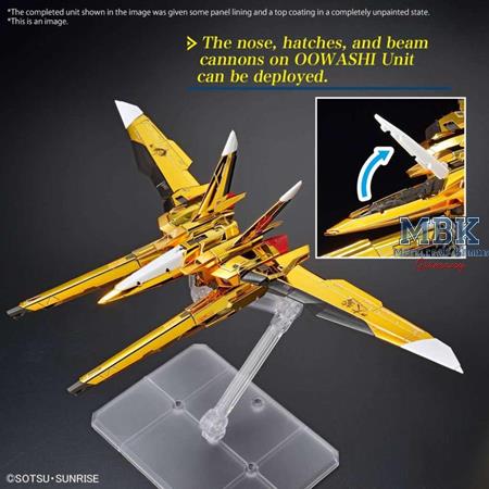 RG ORB-01 Akatsuki Gundam Oowashi unit 15 cm