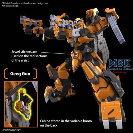 HG Super Robot Wars OG Gunleon 13 cm