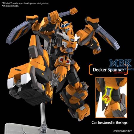 HG Super Robot Wars OG Gunleon 13 cm