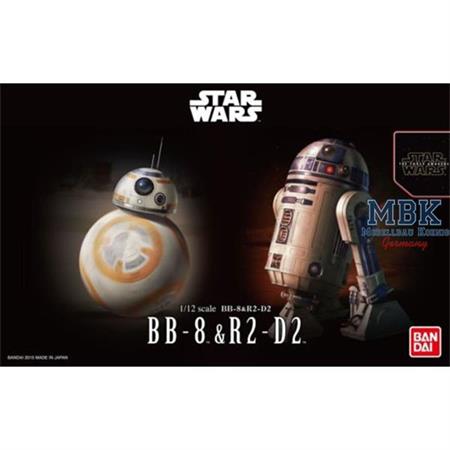 BB-8 & R2-D2  1/12